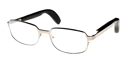 Metal frame "NIKOLAI" silver size 57/20